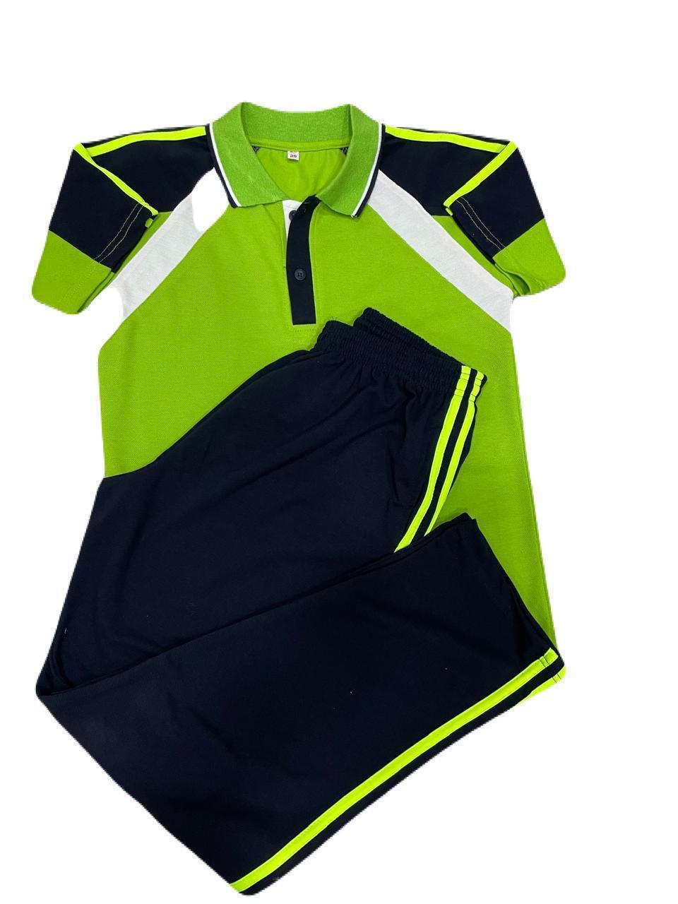 Neon Green & Black Sports Set
